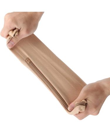 ZLXHDL Compression Stockings with Zipper - 2 Pairs for Men & Women Open Toe Design - XXL Size - Buy Online on SooperMarket.com