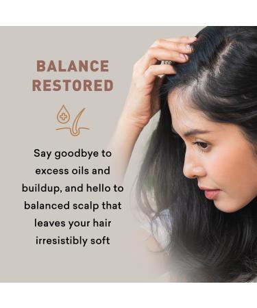 Just Nutritive Oily Hair Shampoo - Control Greasy Residue | Natural Deep Cleanser for All Hair Types | 16 Fl Oz | Ideal for Men & Women - Buy Online on SooperMarket.com