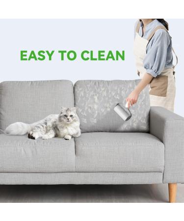 Extra Sticky Lint Roller for Animal Hair - 300 Sheets 2 Handles & 5 Refills | Ideal for Clothing Furniture & Carpet - Buy Online on SooperMarket.com