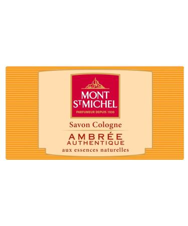 Mont St Michel - Savon Cologne Solide - Ambr e Authentique - 125 g- Lot de 8 - Buy Online on SooperMarket.com