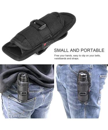 Buy UltraFire Flashlight 2 Pack | Elastic Nylon Holster & 360 Rotating Belt Clip | International Shipping Available - Buy Online on SooperMarket.com