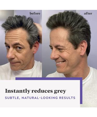 Just For Men Touch of Grey Black Hair Dye No Mix Comb-In Applicator For A Natural Salt & Pepper Look Ammonia & Peroxide Free - T55 1 Count (Pack of 1) T55 - Black - Buy Online on SooperMarket.com