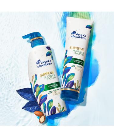 Head & Shoulders Supreme Dry Scalp Treatment Shampoo & Conditioner Set - Sulfate-Free, Nourishing with Jojoba & Argan Oil - 21.2 Fl Oz - Buy Online on SooperMarket.com