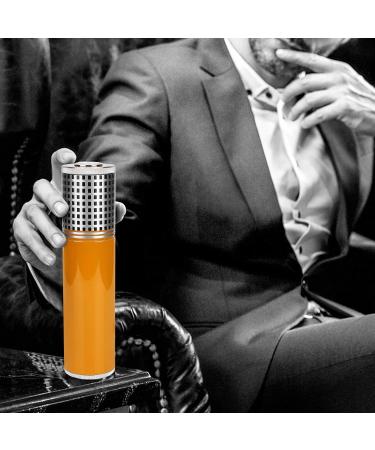 Household Travel Cigar Tubes Large Diameter Cigar Holders Birthday Gifts Relatives for Cigar Moisturizing Friends(Yellow) - Buy Online on SooperMarket.com