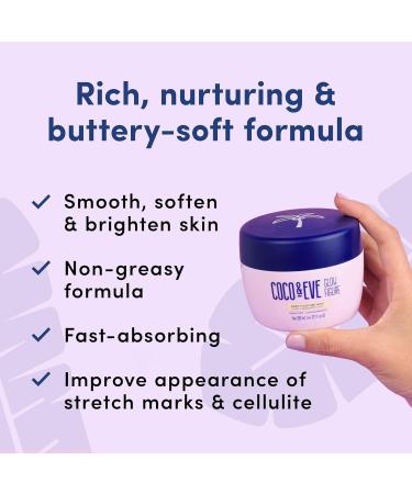Coco & Eve Glow Figure Body Moisture Whip | Nourishing Lychee & Dragonfruit Moisturizer - 212 ml | Best Moisturizing Body Cream for All Skin Types - Buy Online on SooperMarket.com