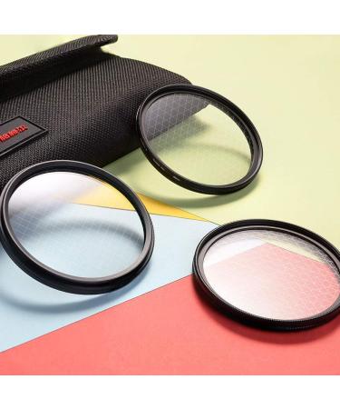 58mm Star Filter GREEN.L 2nd Gen Slim Variable Starburst Filter - 4/6/8 Points + Cleaning Cloth & 2 Slot Filter Pouch - Buy Online on SooperMarket.com
