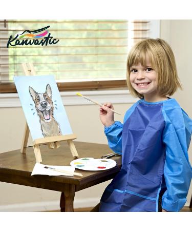 Artist Quality 8x10 Canvas Boards - 20 Pack, Triple Primed with Gesso, Pure Cotton, Individually Wrapped - Buy Online on SooperMarket.com