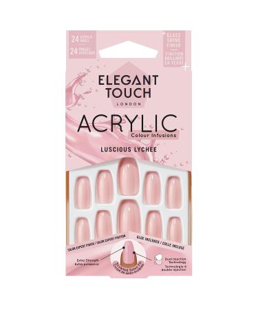 Elegant Touch Colour Acrylics Luscious Lychee Luscious Lychee 1 count (Pack of 1)