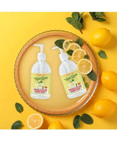 Rebel Green Peppermint & Lemon Liquid Hand Soap 16.9 oz Pump Bottles - 4 Pack - Buy Online on SooperMarket.com