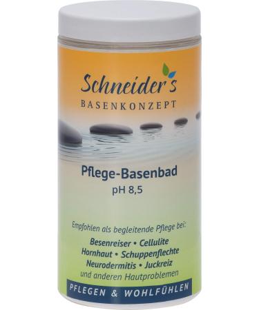 Schneider's care base pool 600 G - developed by alternative practitioners - swimming salt - spider veer - supports deacidification - Schneider's quality 600 g (1 Pack)