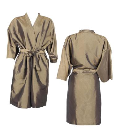 KOMBIUDA Barber Shop Cape Hair Cutting Apron Salon Robes Barber Cape Hair Salon Gown Barbershop Robe Salon Supply Robe for Salon Hair Cutting Cape Nylon Polyester Customer Service Button