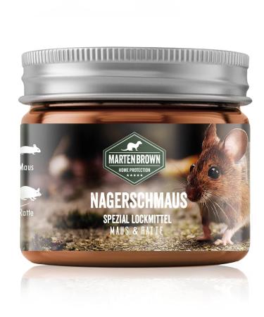 Martenbrown rodent feast Special lure for mice and rats/Equip your mouse traps/mouse block with this kneadable mouse bait.