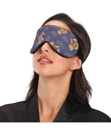 Haskirky Light Blocking Eye Mask for Adults - Breathable, Adjustable, Ideal for Travel, Yoga, and Meditation - Office Deep Sleep Goodies - Buy Online on SooperMarket.com
