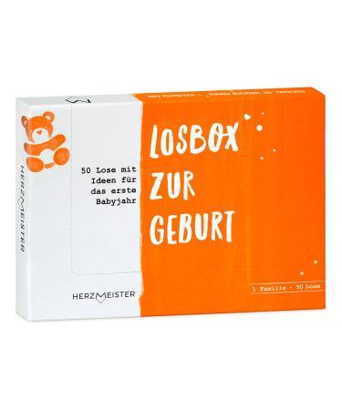 LosBox for birth - The gift for birth for mom dad & baby i 50 loosely with wonderful ideas for the first year i gift for birth for girls & boys and gift idea for expectant parents