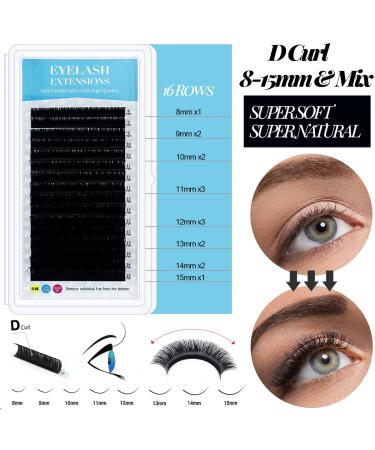 Professional Lash Extension Kit - USB Eyelash Fan Strong Glue 0.07D Curl 8-15mm Sizes - Perfect for Beginners | Pink B - Buy Online on SooperMarket.com