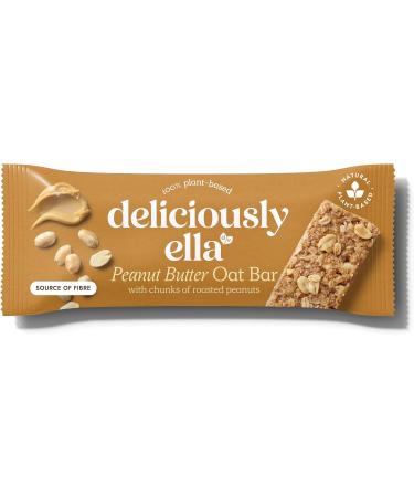 Deliciously Ella Peanut Butter Oat Bars - Gluten-Free & Vegan Snack (50g, 16 Bars) - Buy Online on SooperMarket.com