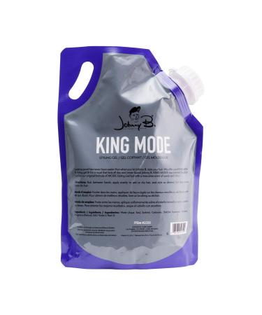 JOHNNY B. King Mode Professional Hair Styling Gel 2lb - Long-Lasting Hold for Men - Pack of 1 - Buy Online on SooperMarket.com