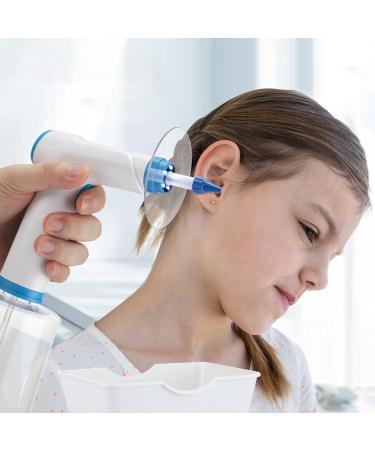 Electric Ear Cleaning Kit | 4 Cleansing Modes | 500ml Irrigation Solution | 5 LED Lights | 10 Nozzles for Wax Removal - Buy Online on SooperMarket.com