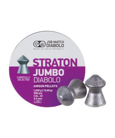 JSB Diabolo Jumbo Straton .22, 15.89gr, Pointed 500 ct