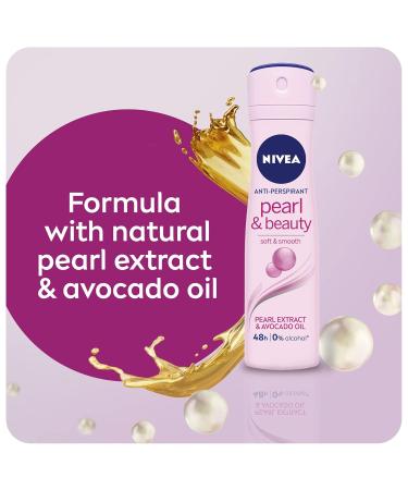 Nivea Pearl Beauty Spray Female Deodorant 150 ml - Buy Online on SooperMarket.com