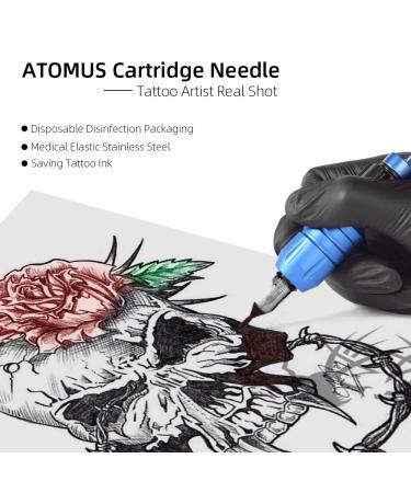 ATOMUS 100pcs Mixed Tattoo Cartridge Needles - Assorted Disposable 3RL 5RL 7RL 9RL 3RS 5RS 7RS 9RS 5M1 7M1 - Buy Online on SooperMarket.com