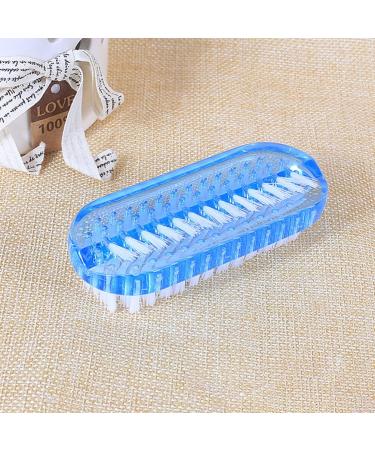 4pcs Nail Brush Two-sided nail brush cleaner Scrubbing Brushes for Nail Makeup (Random Color) - Buy Online on SooperMarket.com