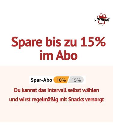 Carnello Kausstangen Grain-Free Dog Treats - Alpine Luck Happiness Streak (3 x 5 Pcs) - Healthy Chews for Dogs - International Shipping Available - Buy Online on SooperMarket.com
