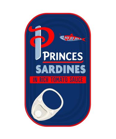 Princes Sardines in Rich Tomato Sauce - 10x120g