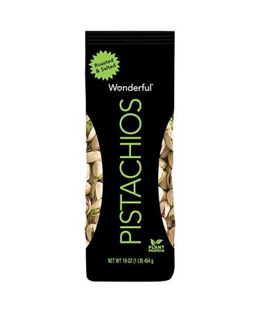Wonderful Pistachios Roasted and Salted 16 Ounce Bag