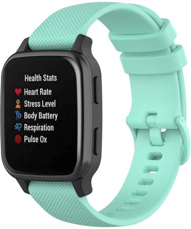 6-Pack Waterproof Silicone Bands for Garmin Venu 2 Plus & Venu SQ 20mm - Quick Release Straps for Venu Sq Music Smartwatch - Buy Online on SooperMarket.com