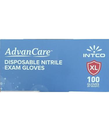 ADVANCARE Disposable Nitrile Medical Gloves - Blue, Small | Chemo Rated Examination Gloves - Buy Online on SooperMarket.com