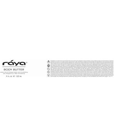 Raya Body Butter - Thick Moisturizer for Dry Hands & Feet | Luxurious Massage Cream for All Skin Types - International Shipping Available - Buy Online on SooperMarket.com