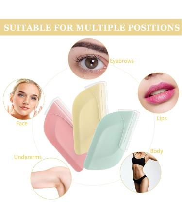 21 Pieces Facial Razors for Women - Eyebrow Trimmer Shaper and Exfoliating Dermaplaning Tool - Leaves Shaped Design - Buy Online on SooperMarket.com