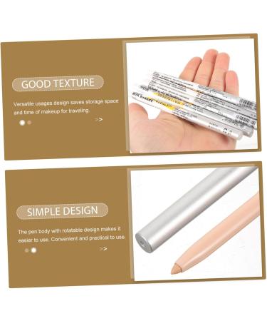 NOLITOY 5pcs Cosmetic Concealer Pencils Concealer for Makeup Concealer Pencil for Face Highlighters Abs - Buy Online on SooperMarket.com