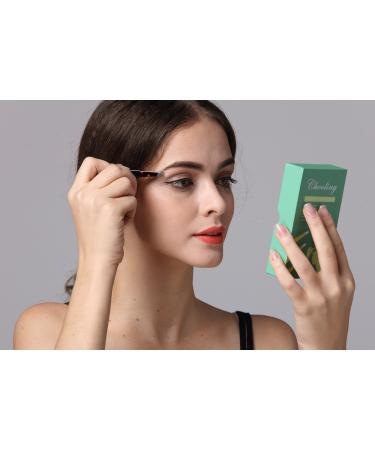 Chooling Eyebrow Tweezers Set with Magnifying Mirror | Slant, Straight, Pointed Tip Tweezers | 3x Magnifying Mirror | Precise Tweezing Operation | CL-019-C (Black) - Buy Online on SooperMarket.com