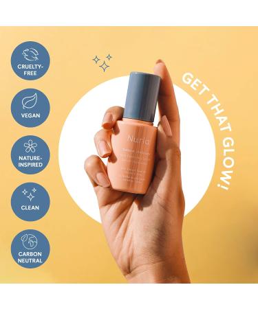 Buy Nuria Defend Skin Restoring Serum - Antioxidant for All Skin Types with Carrot Seed Oil & Rooibos Tea | 25mL - Buy Online on SooperMarket.com