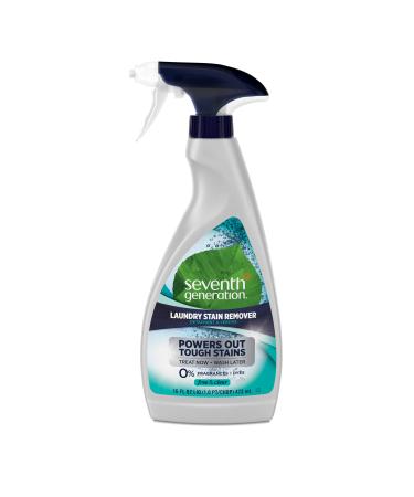 Seventh Generation Laundry Stain Remover, Free & Clear, Unscented, 16 Fl Oz