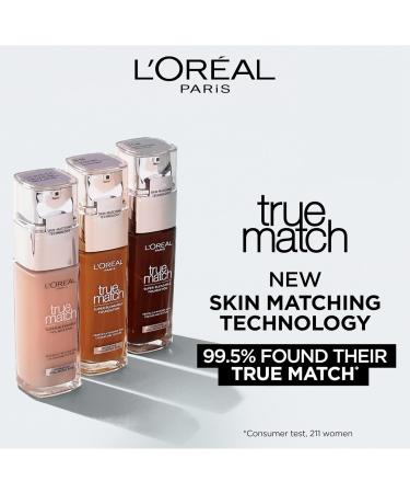 L Or al Paris Super-Blendable Foundation Skincare Infused with Hyaluronic Acid & 80% Moisturizing Cream Hydrates Skin in 72H & Improves Skin Quality in 2 Weeks 0.5C Rose Porcelaine - 30ml - Buy Online on SooperMarket.com