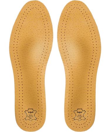 Kaps Master Orthotic Leather Insoles for Metatarsalgia Pain | Full Length Inserts for Men & Women - Size 41 EUR / 7 UK - Buy Online on SooperMarket.com