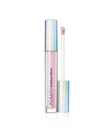 Almay Lip Gloss 200 Angelic - Holographic Glitter Finish, Non-Sticky & Hypoallergenic - 0.9 Oz - Buy Online on SooperMarket.com