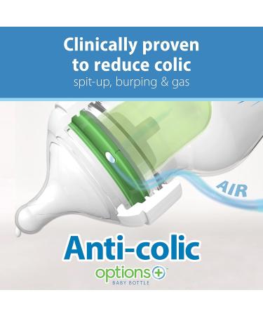 Dr. Brown's Natural Flow Anti-Colic Glass Baby Bottles 5 oz - 3 Pack, Slow Flow Nipple - Buy Online on SooperMarket.com