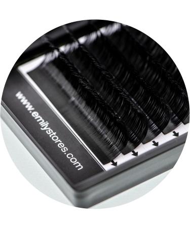 EMILYSTORES Eyelash Extensions - 0.15mm Thickness C Curl Mixed 8-14mm Length | Natural Volume Individual Lash Extensions - Buy Online on SooperMarket.com