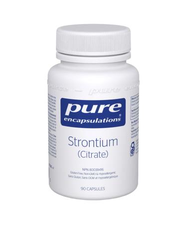 Pure Encapsulations - Strontium (Citrate) - Trace Minerals to Support Healthy Bones* - 90 Vegetable Capsules