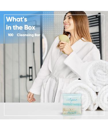 Shoppe Aqua Organics Bar Soap Travel Size Beach Hotel Amenities 0.5 oz (Case of 100) - Buy Online on SooperMarket.com