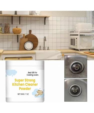 Super Strong Kitchen Cleaner Powder - Heavy Duty Degreaser & All-Purpose Cleaner for Tough Kitchen Messes | International Shipping Available - Buy Online on SooperMarket.com