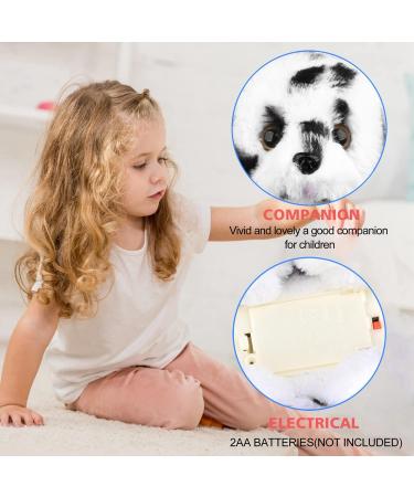 WorWoder Interactive Plush Teddy Toy Puppy - Electronic Walking Barking Dalmatian Dog for Kids - Buy Online on SooperMarket.com