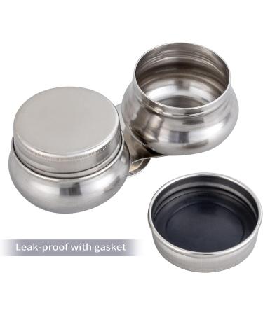 MyLifeUNIT Large Mouth Double Dipper Palette Cup - Convenient and Versatile - Buy Online on SooperMarket.com