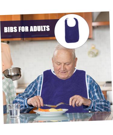 Apron Bibs Adult Eating Bib Household Clothing Protector Bib for Adults for Eating Food Eating Bib Adult Bib Dinner Bib Elder Eat Bib Polyester Neutral1149 - Buy Online on SooperMarket.com