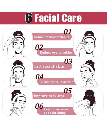 SUS304 Stainless Steel Gua Sha Facial Tool | Heart Shape Scraping Massage for Face Eye & Neck | Smooth SPA Therapy - Buy Online on SooperMarket.com