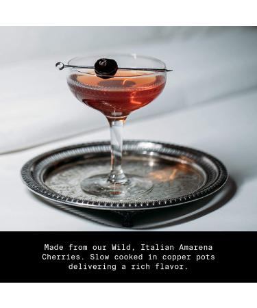 Filthy Black Cherry Syrup - Premium Cocktail Cherry Garnish - Non-GMO, Vegan & Gluten Free - 8oz Pouches - 3 Pack - Buy Online on SooperMarket.com